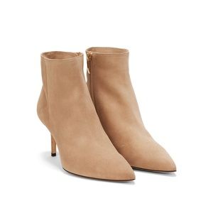 L'AGENCE Tan Ankle Boots